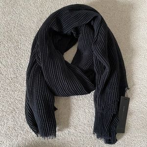 BCBG black scarf